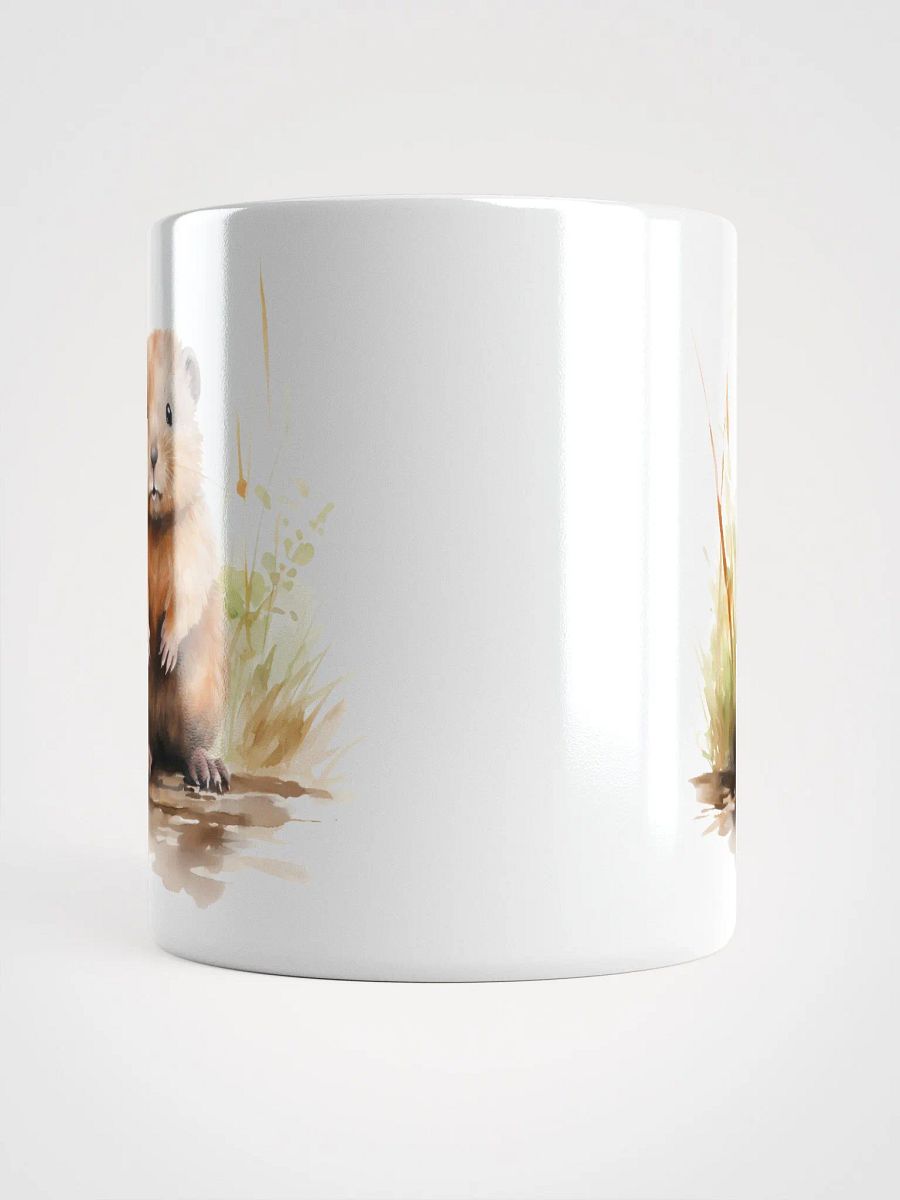 Beaver Baby White Glossy Mug product image (5)
