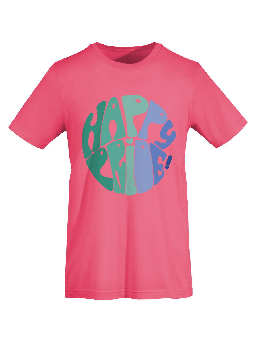 Gay Happy Pride big print tee product image (7)