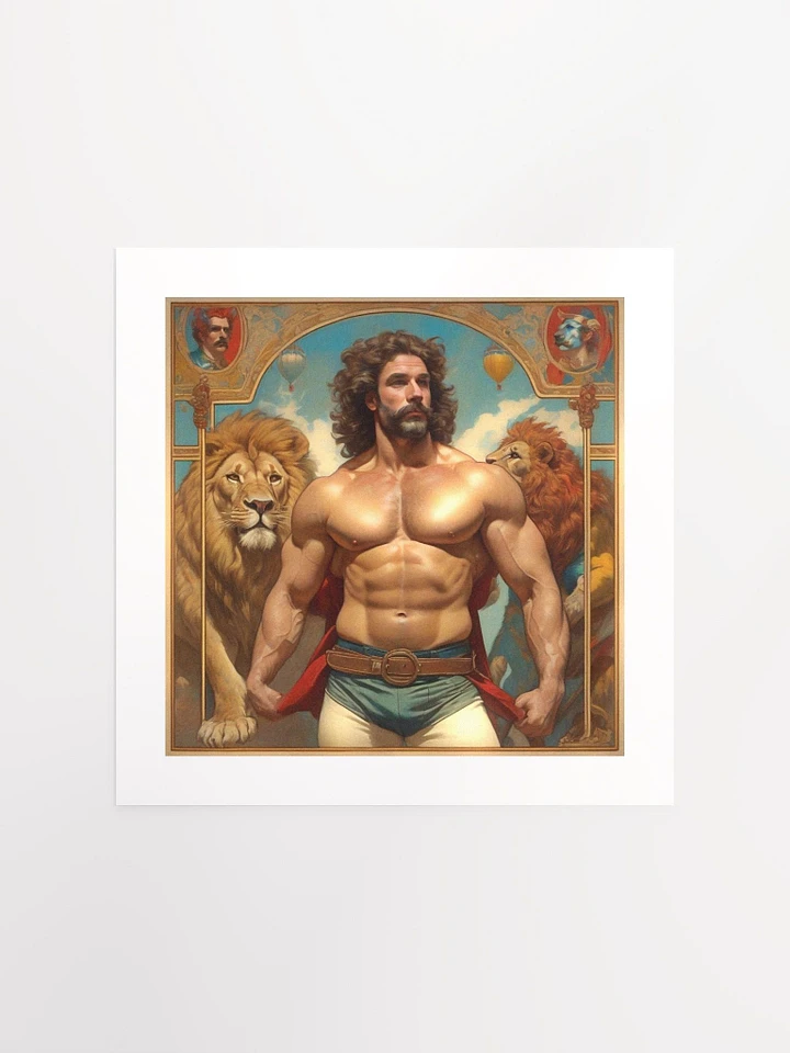 The Lionhearted Lion Tamer - Print product image (1)