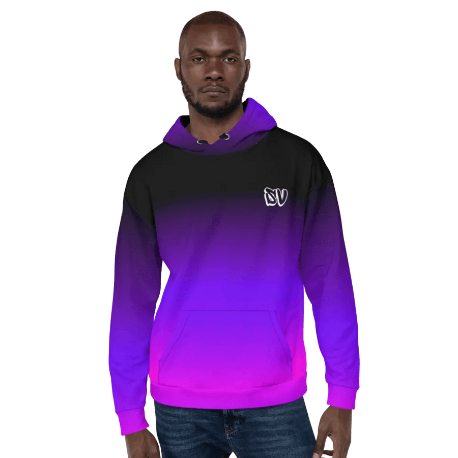 STRAIGHT VIBIN NEON COLOR FADE STYLE ASTA HOODIE product image (6)