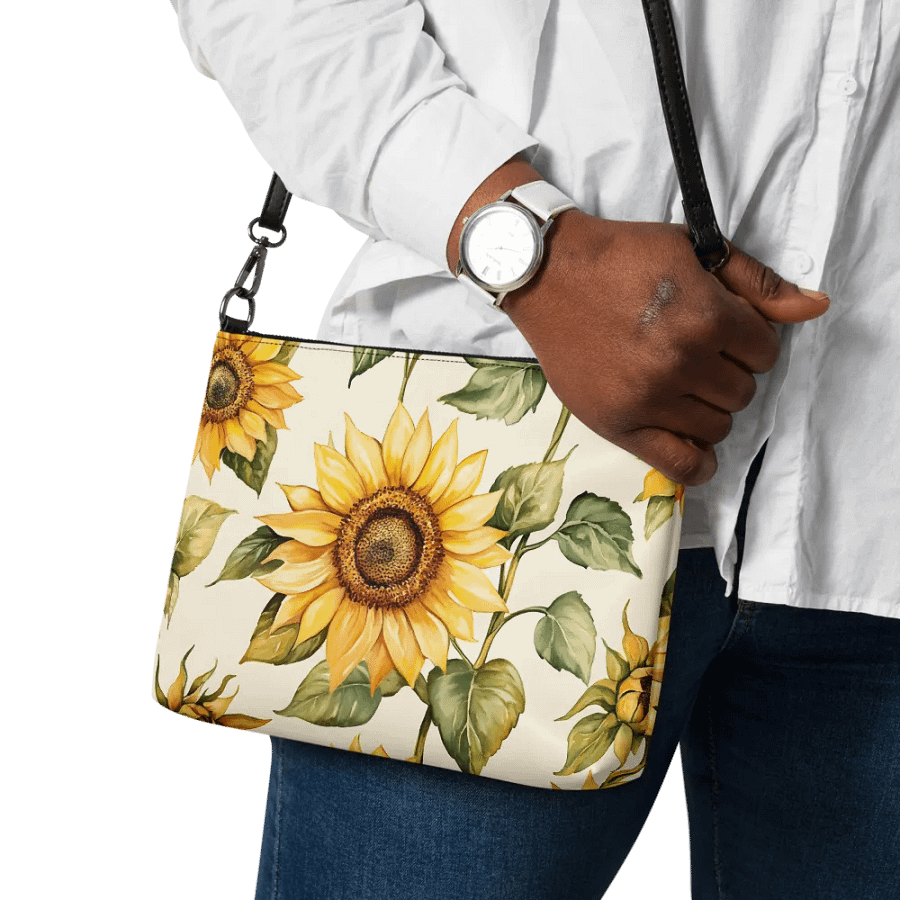 Sunflower Serenade Crossbody Bag product image (11)