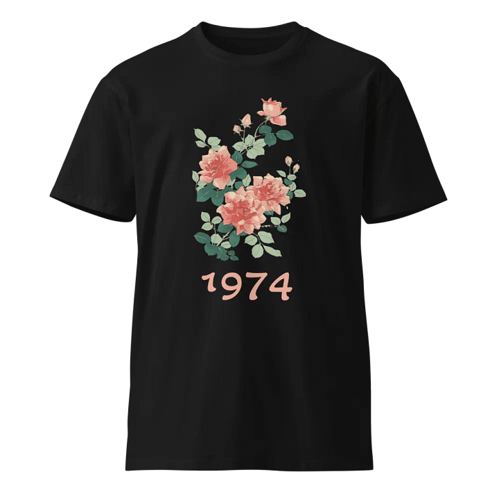 Floral 1974 Premium T-Shirt product image (1)