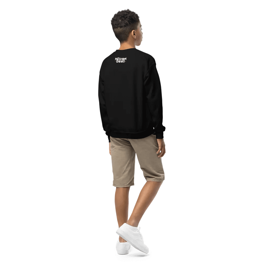 Youth Crew Neck Sweatshirt - Embroidered - Mr I'm Not Important product image (4)