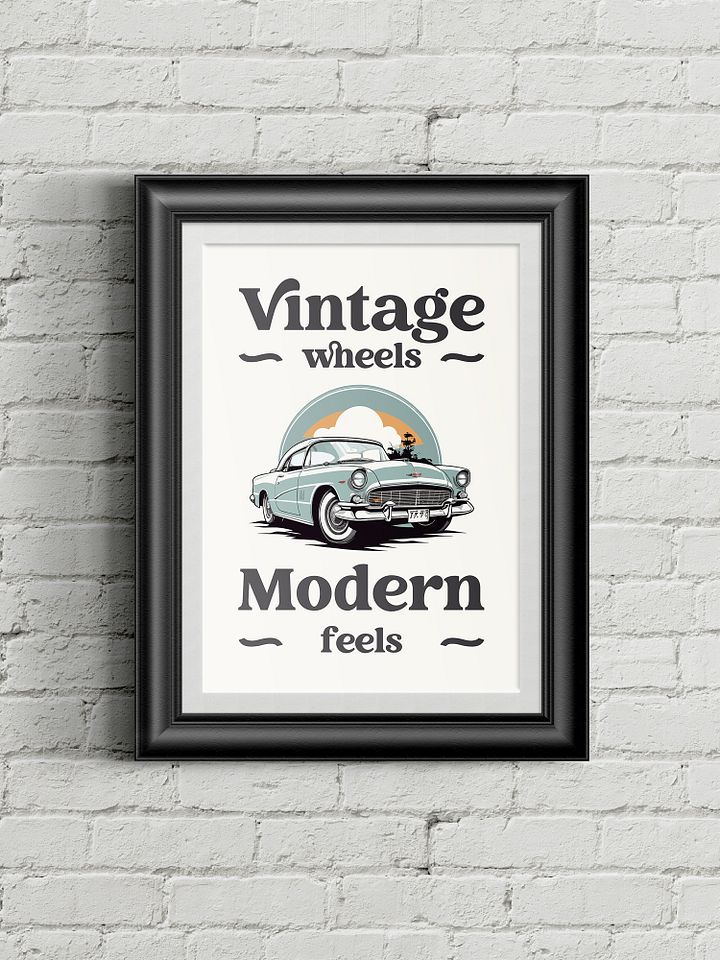 Vintage wheels modern feels product image (2)