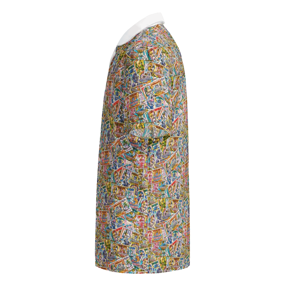 Jugoslovenski inflatorni dinar 1993 (Kolaž/mozaik) Hawaiian Shirt product image (4)
