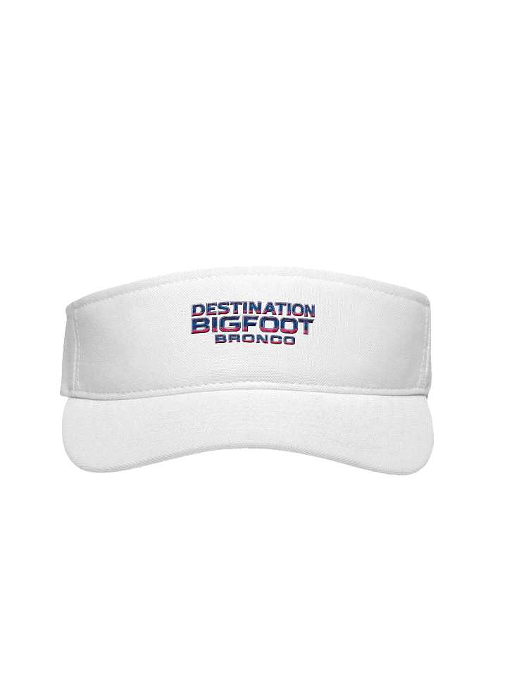 Destination Bigfoot Bronco Synthwave Flexfit Visor (Multiple Colors Available) product image (25)
