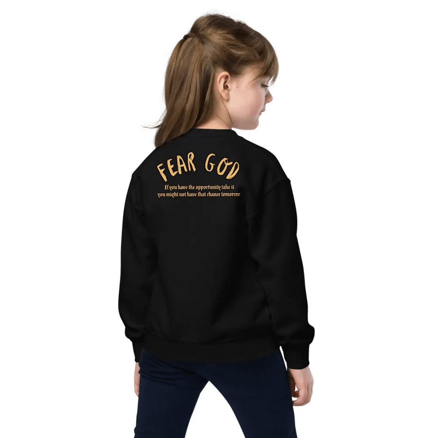 Divine Youth Sweatshirt - GOD FIRST Edition product image (66)