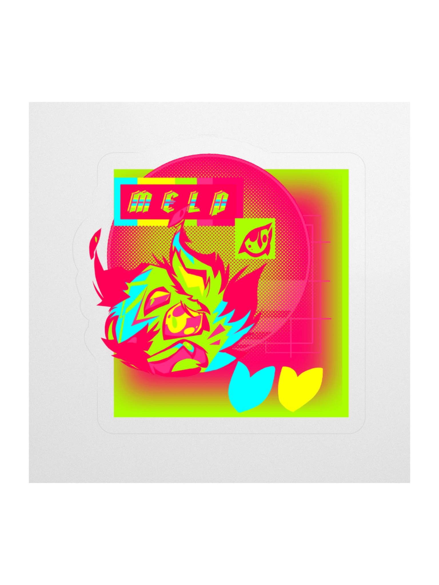 MELP PSYCHO sticker product image (1)