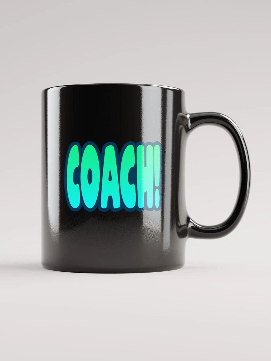 WHISTLE/COACH BLACK GLOSSY MUG product image (12)