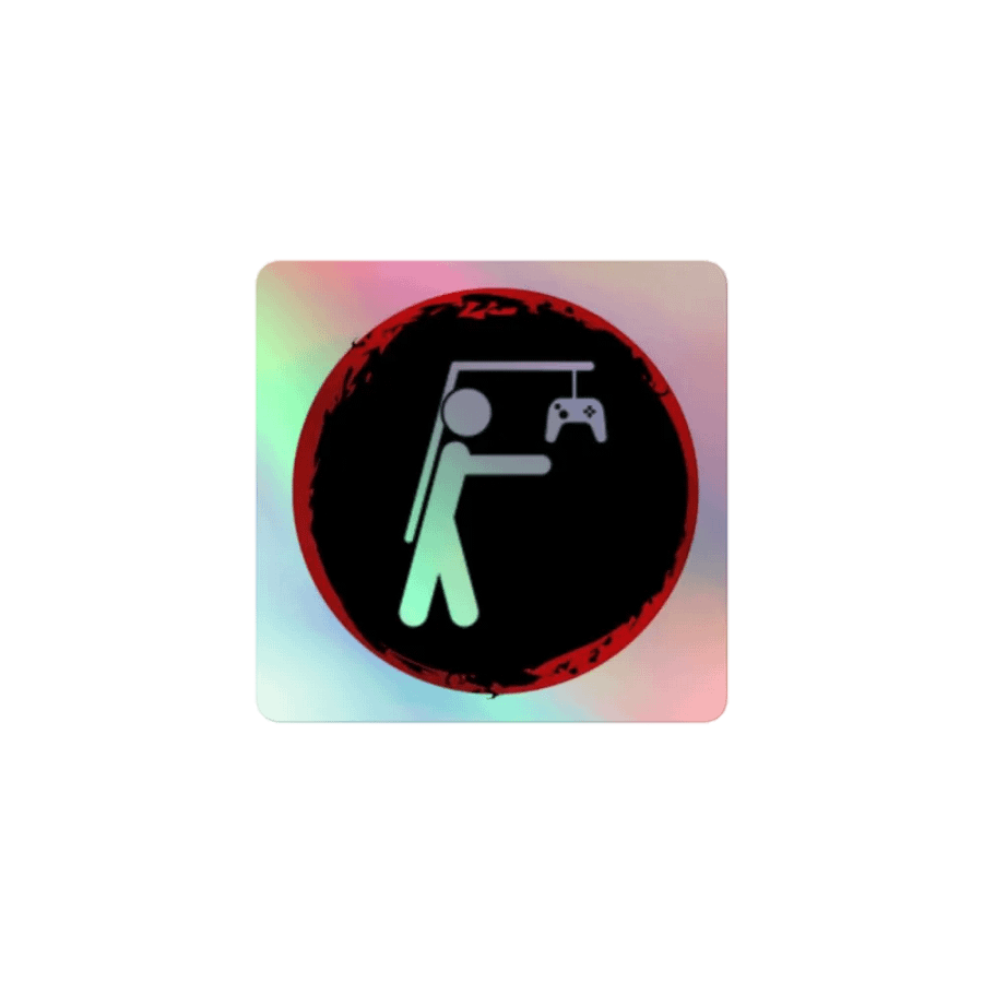 Gamer's Struggle Holographic Sticker Pack product image (1)