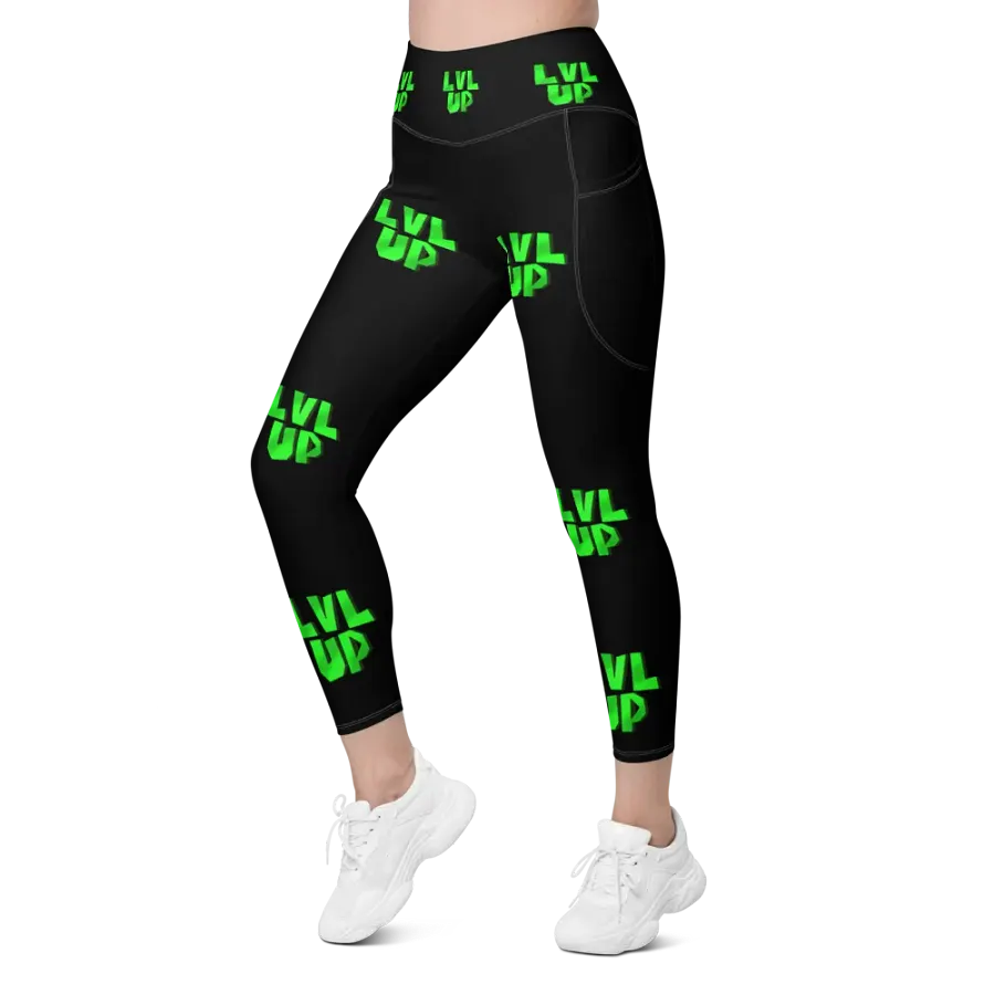 LVL UP Black Yoga Pants product image (10)