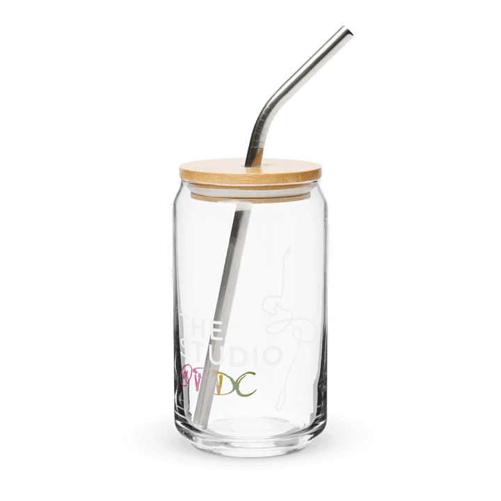 Can Shaped Glass with Lid | Main Studio Logo product image (1)
