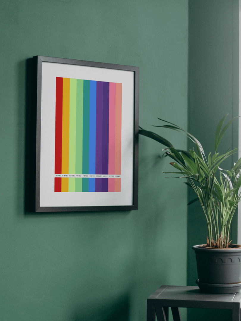 COLOR PALETTE 011 • WALLART DECOR product image (3)