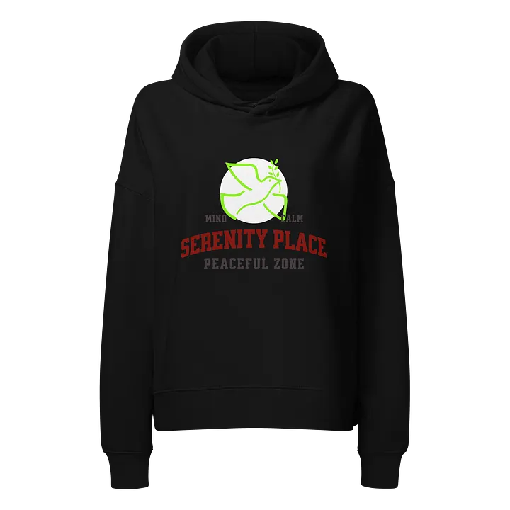 Serenity Dove Organic Hoodie product image (1)