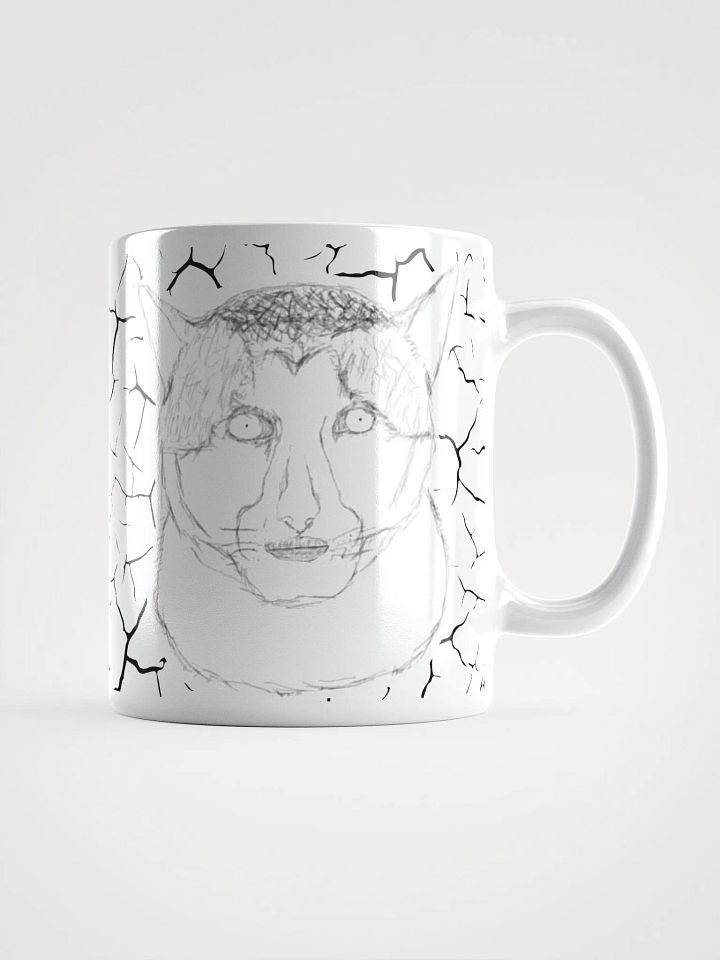 Extra Broken Cat Mug product image (1)