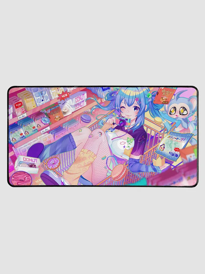 Tuna Goes Shopping! Desk Mat product image (1)