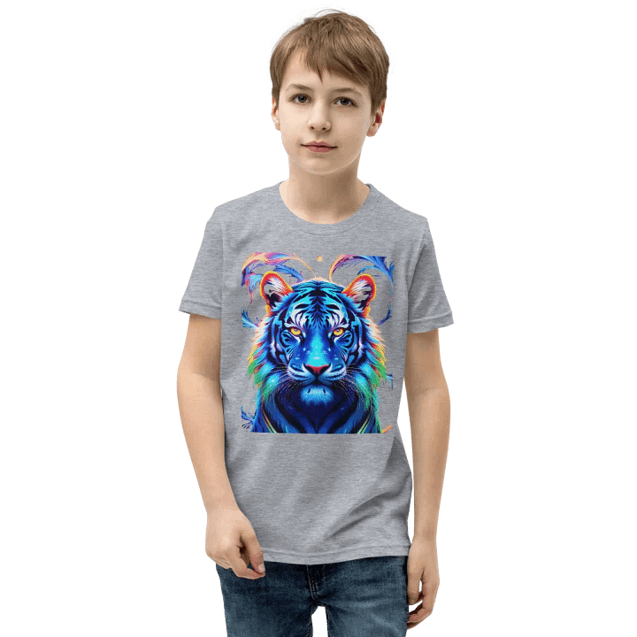 Fantasy Tiger Youth T-Shirt Bella+Canvas (Kid's Unisex) product image (6)