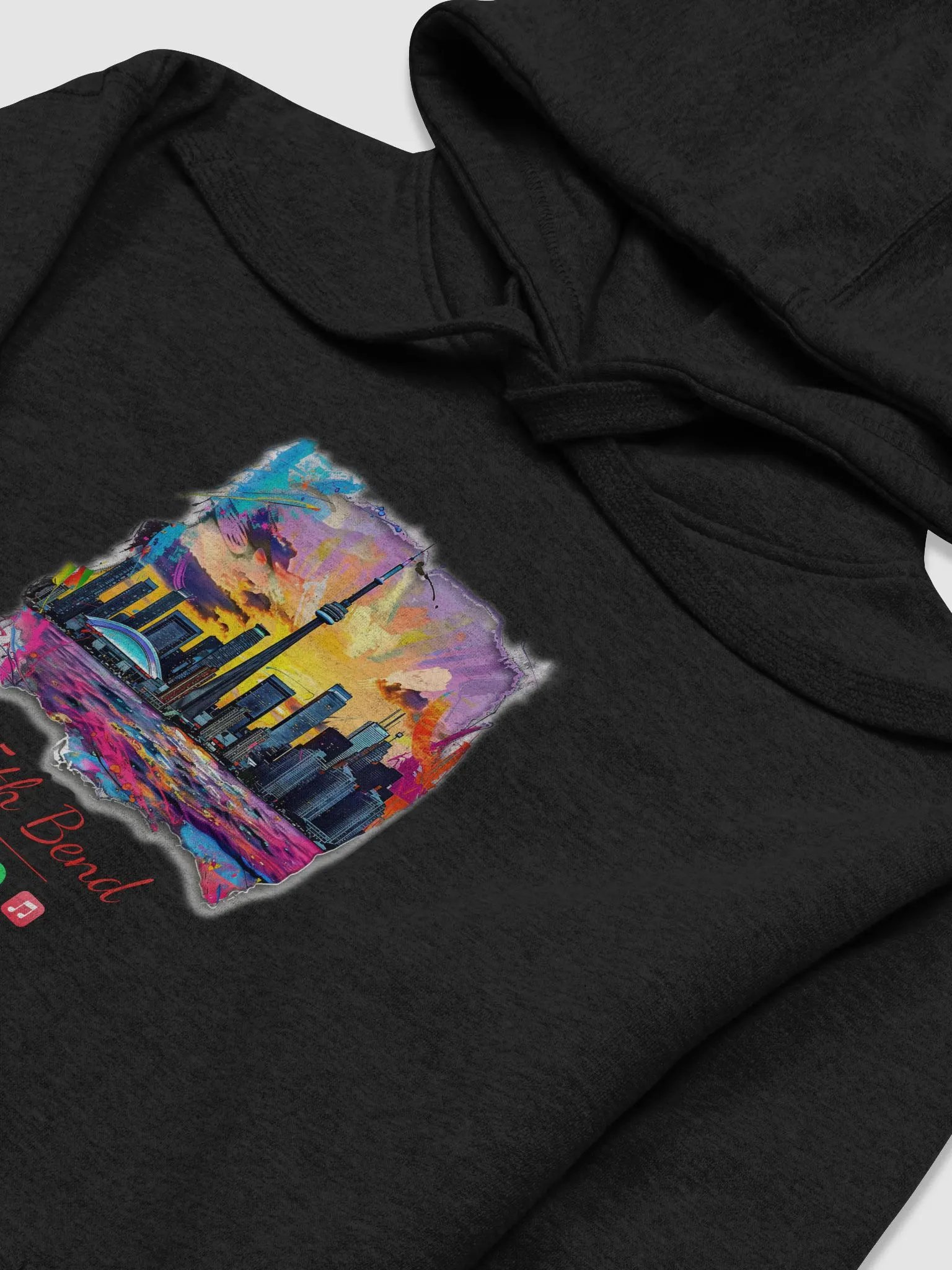 Hoodies with Toronto skyline product image (6)