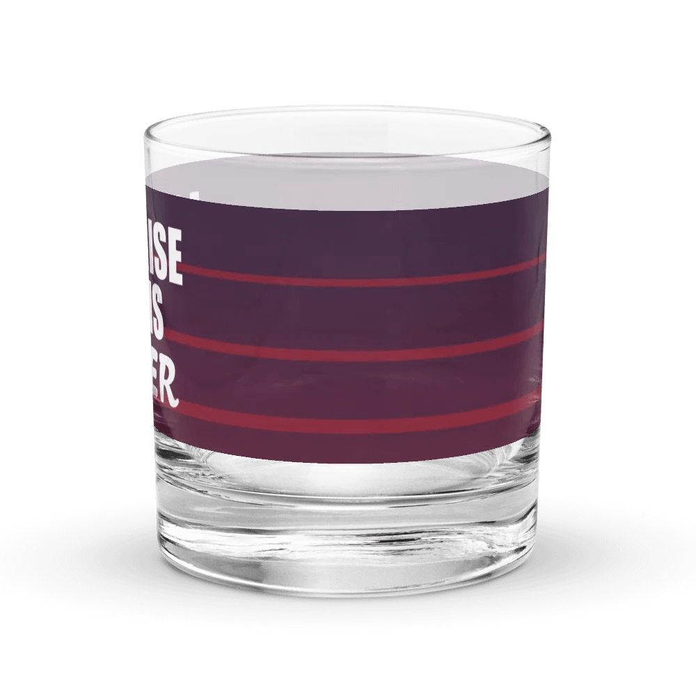 Totally Water Drinking Glass product image (2)