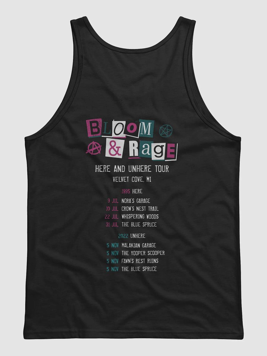 Lost Records: Bloom & Rage Band Tour Tank Top (Black) product image (2)