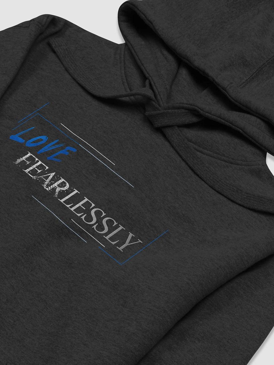Love Fearlessly Black Hoodie product image (1)