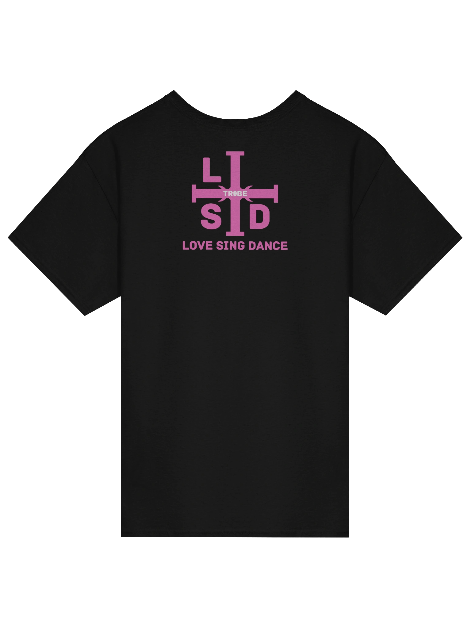 LSD TRIBE "Love Sing Dance" Mystic Tee {Pink Emblem} product image (2)