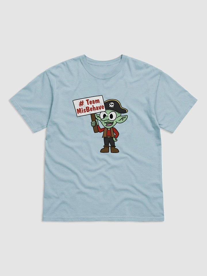 MisBehave Tee LBlue product image (1)