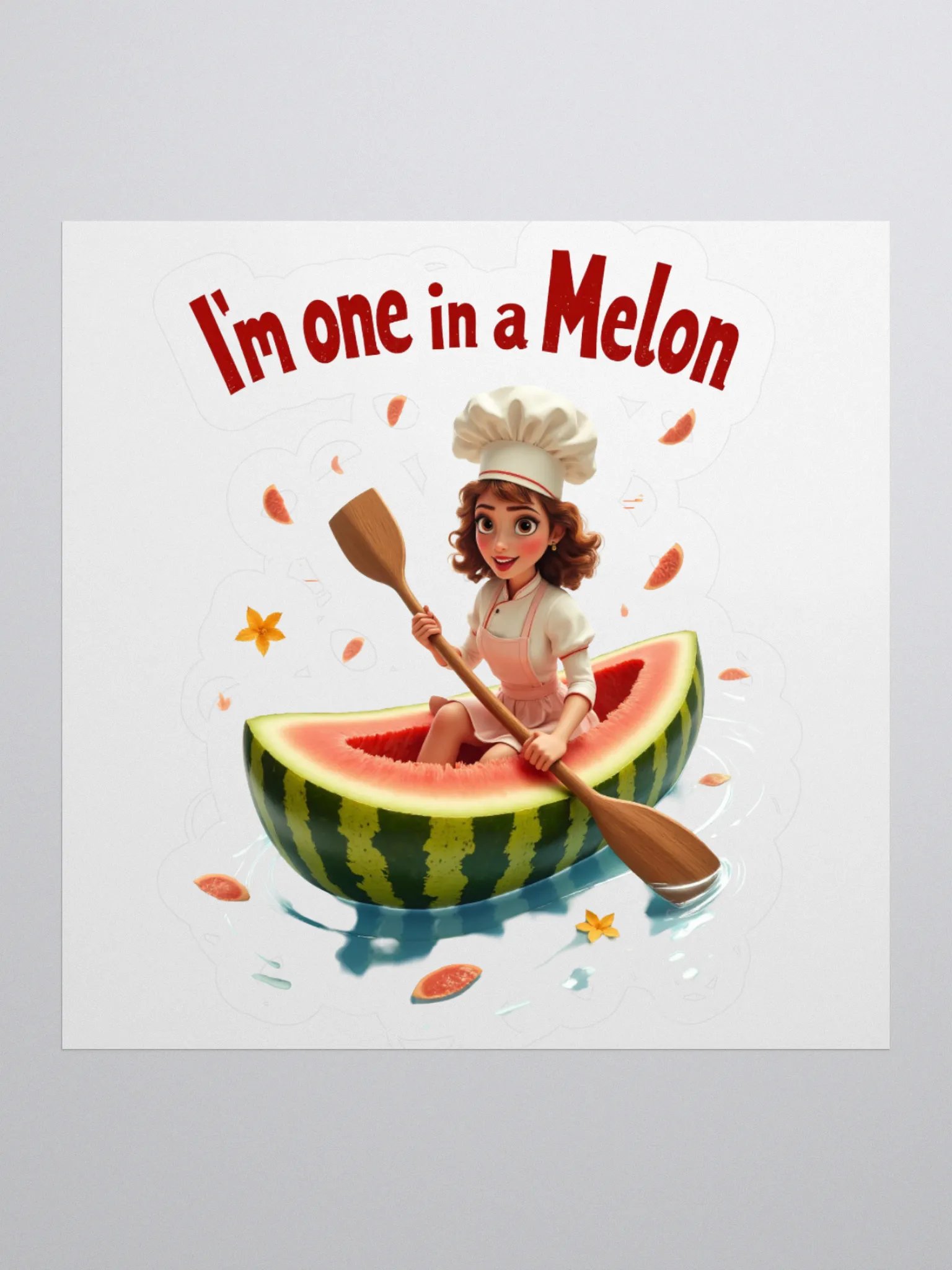 One in a Melon Chef Stickers product image (2)