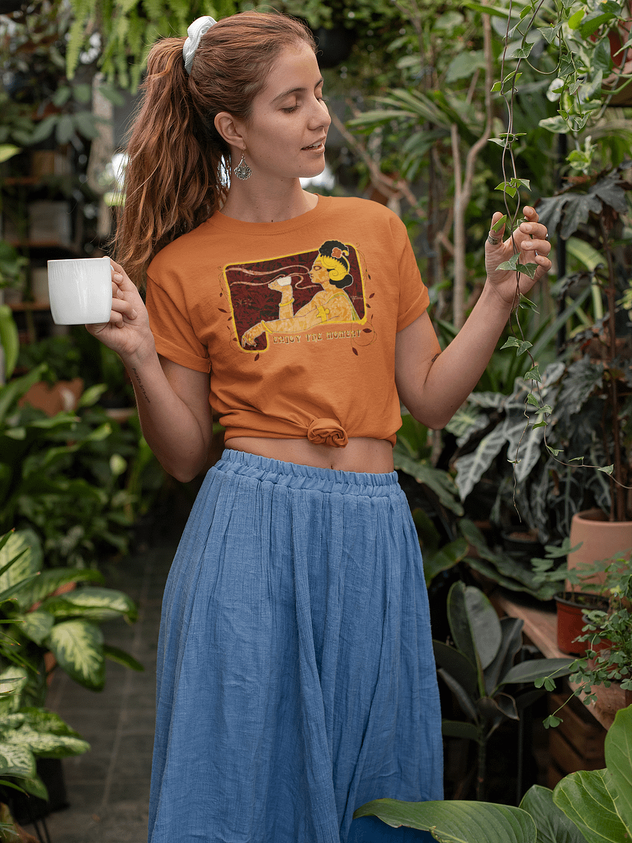 Vintage Elegance Coffee Time T-Shirt product image (2)