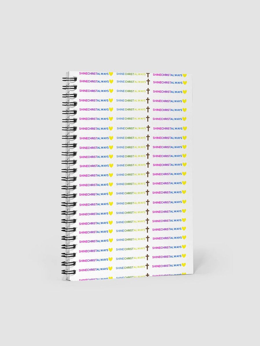 Shine Christ Always notebook product image (1)