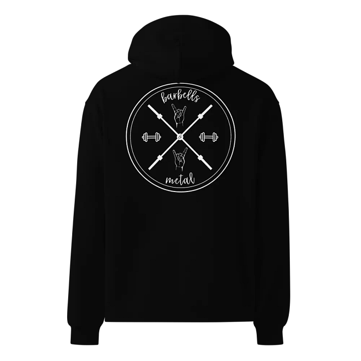 Barbells & Metal X Emblem Unisex Hoodie product image (1)