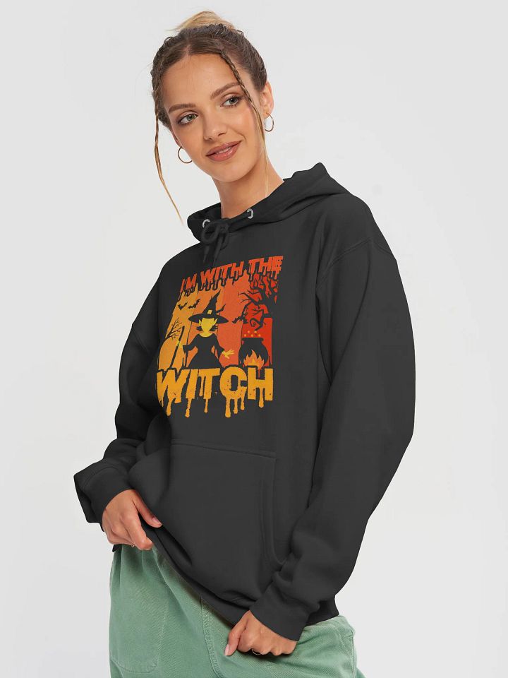 I'm With The Witch Pullover Hoodies product image (1)