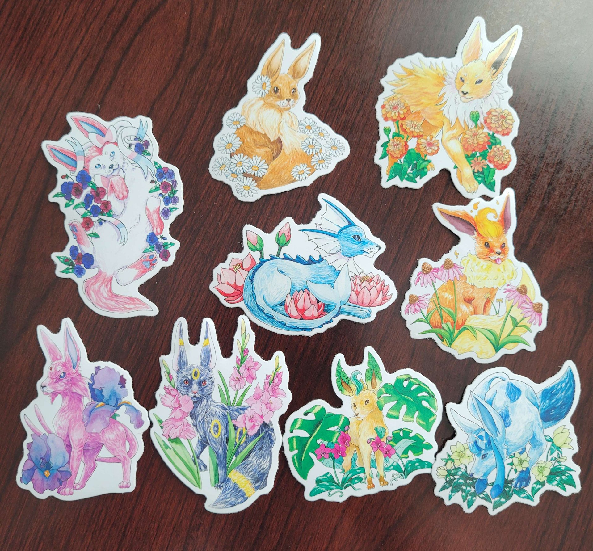 Eeveeloution Sticker Pack product image (1)