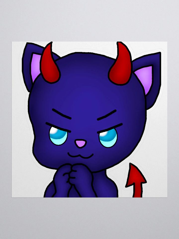"Evil" Sticker product image (1)