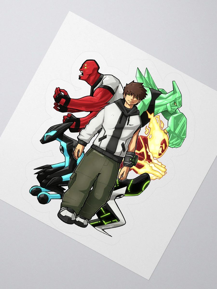 BEN 10 STICKER product image (3)