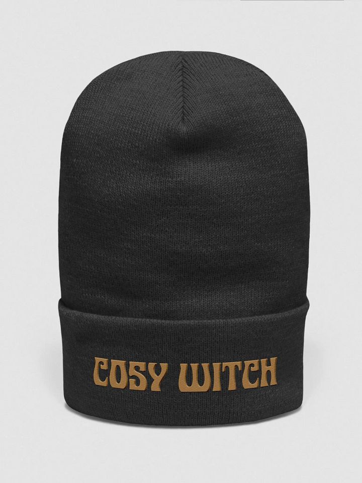 Cosy Witch Embroidered Beanie product image (4)