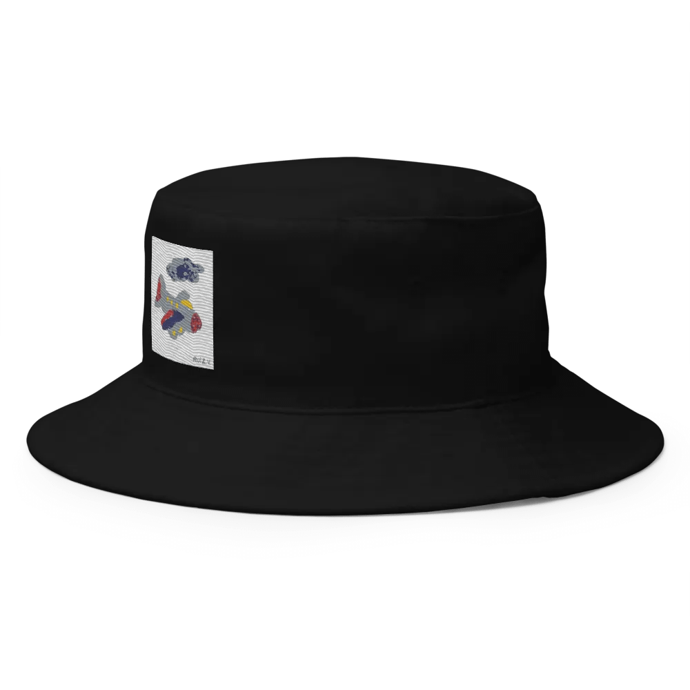 Kid Airplane (Big Accessories Bucket Hat) product image (2)
