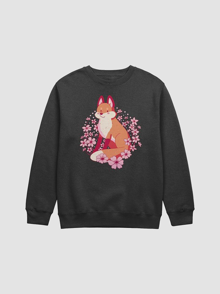 Whimsical Fox and Cherry Blossom Sweatshirt product image (1)