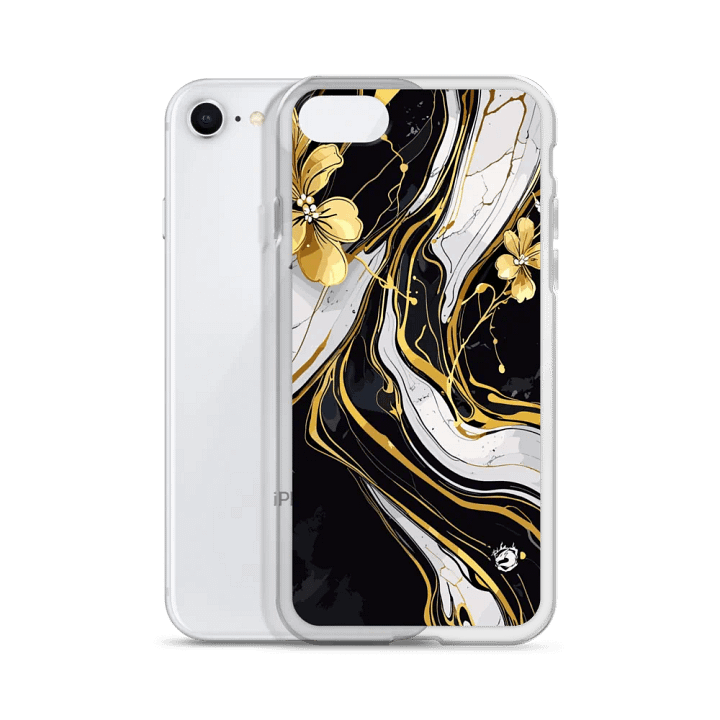 Gold Flowers Marble iPhone Case product image (51)
