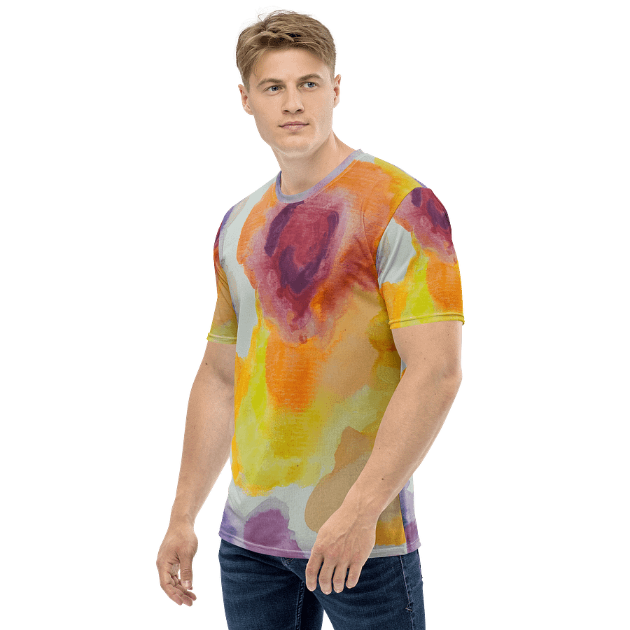 Yellow Red Clouds Shirt product image (3)
