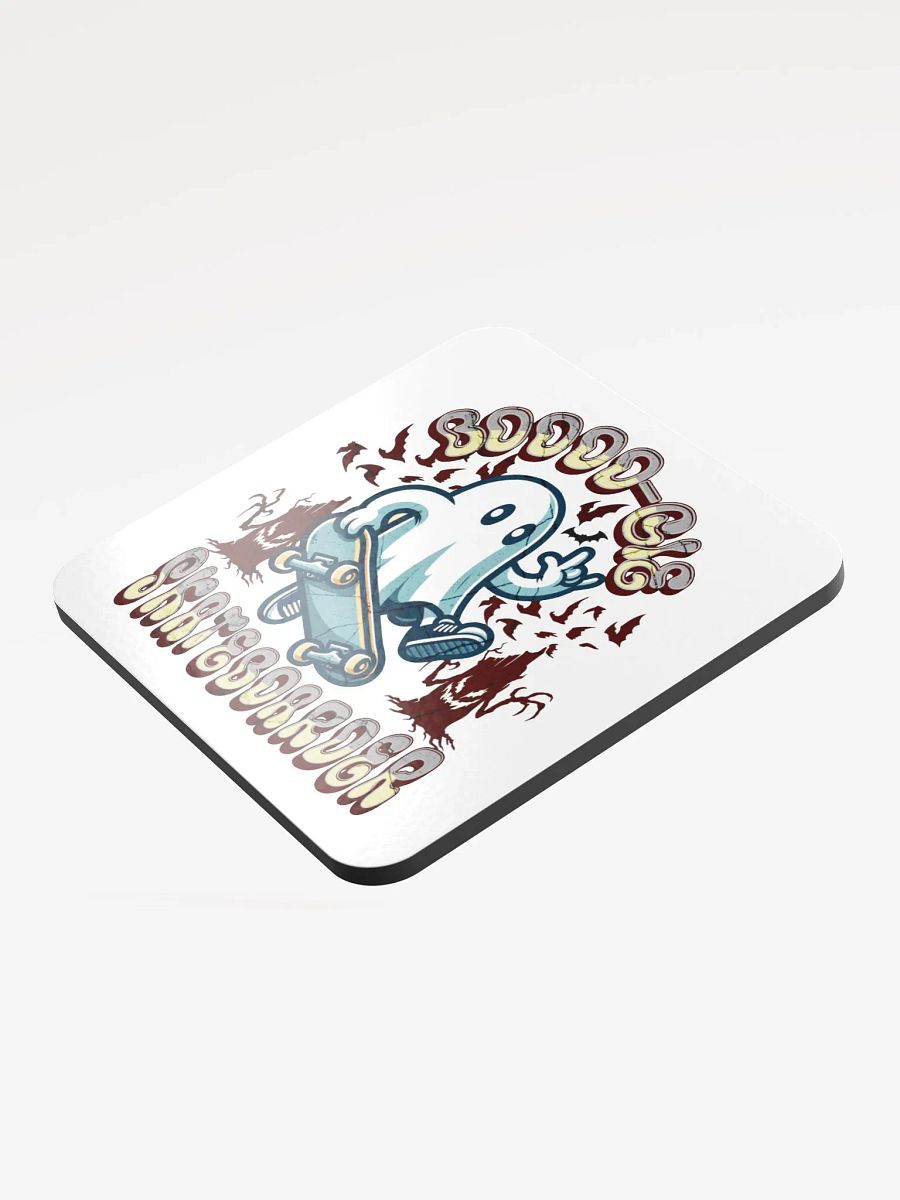 Boooo-gie Skateboarder Cork Coaster product image (3)