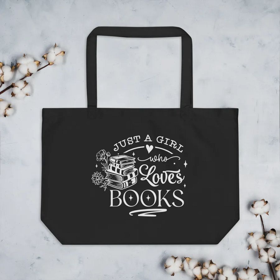 Just A Girl Who Loves Books Bag product image (7)