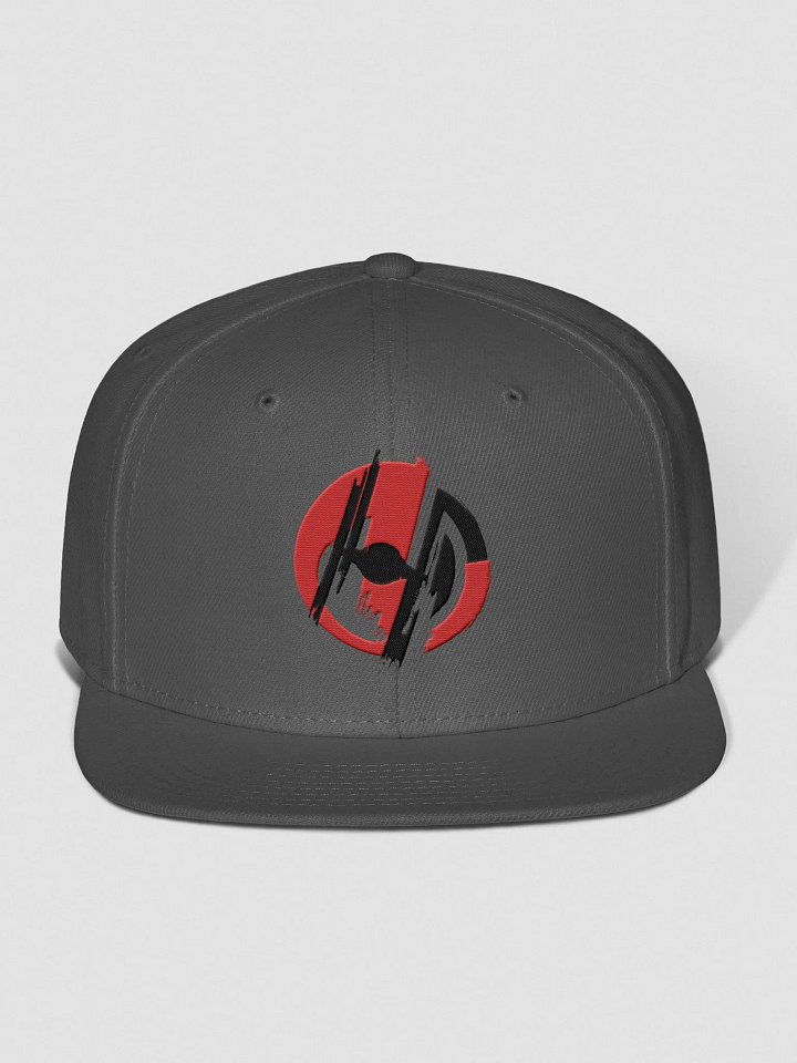 Hyperdrive Logo 2025 Charcoal Grey Flat Bill Cap product image (1)