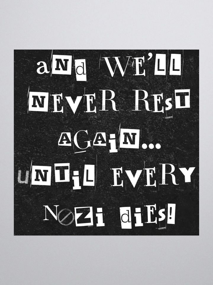 Resist Hate Sticker product image (1)