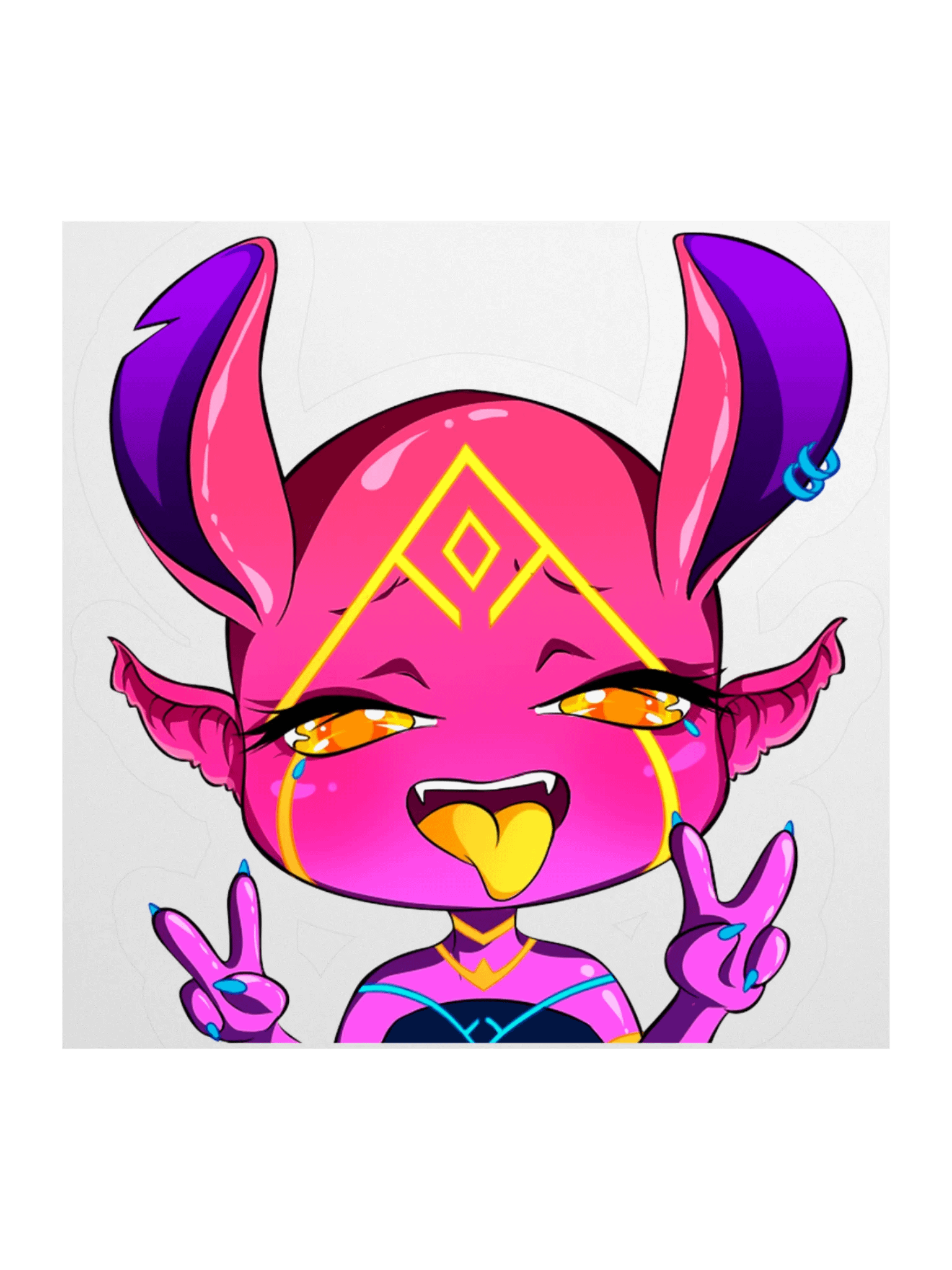 Nova Mascot Gasm Sticker product image (1)