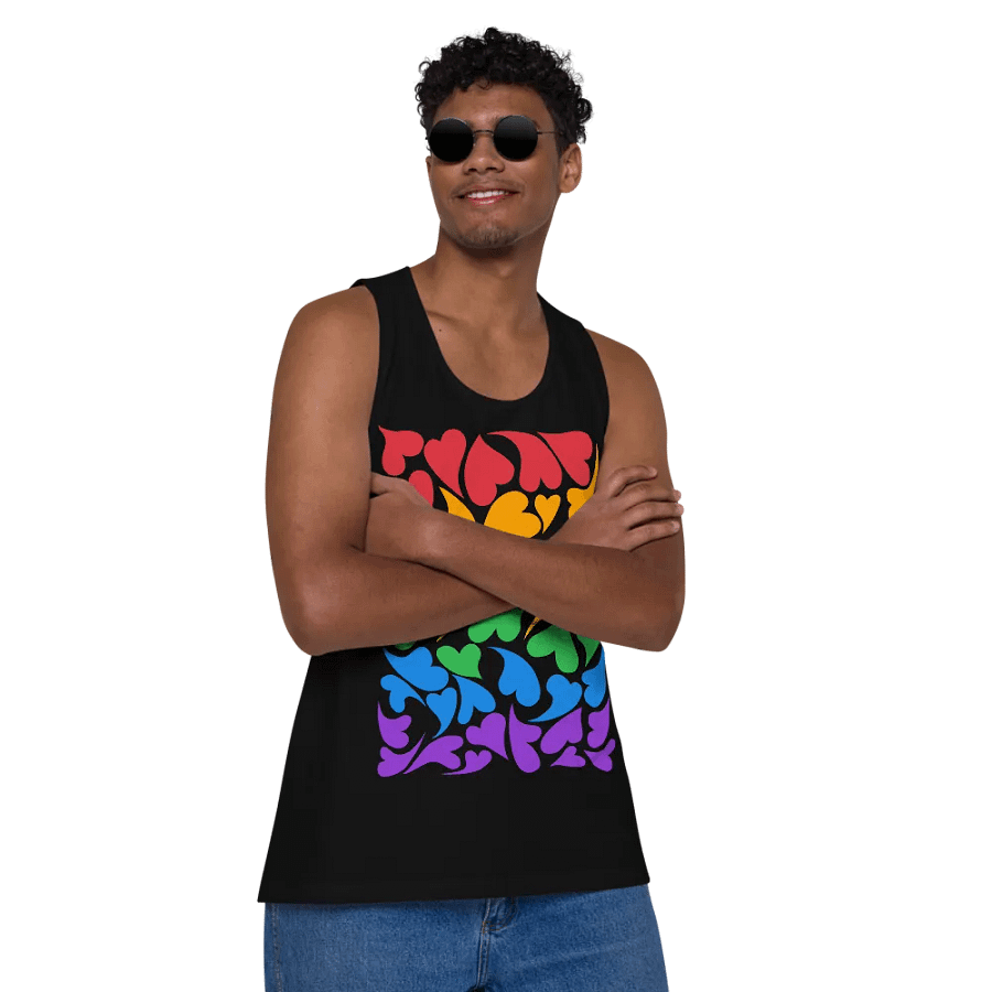 Nestled PRIDE Rainbow Tank Top product image (10)