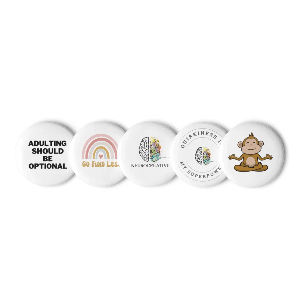 Neurodivergent Pins product image (1)
