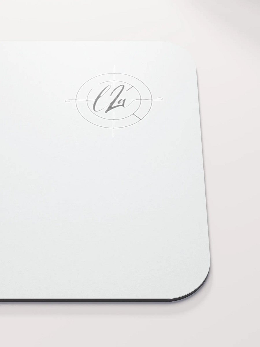 Lrn2aim Reticle White Mousepad product image (5)