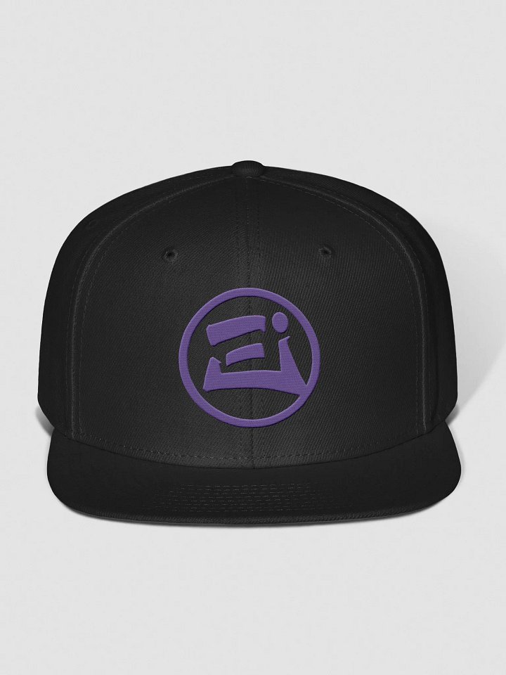 Purple (Valks) EJI Icon Wool Blend Snapback Cap product image (1)