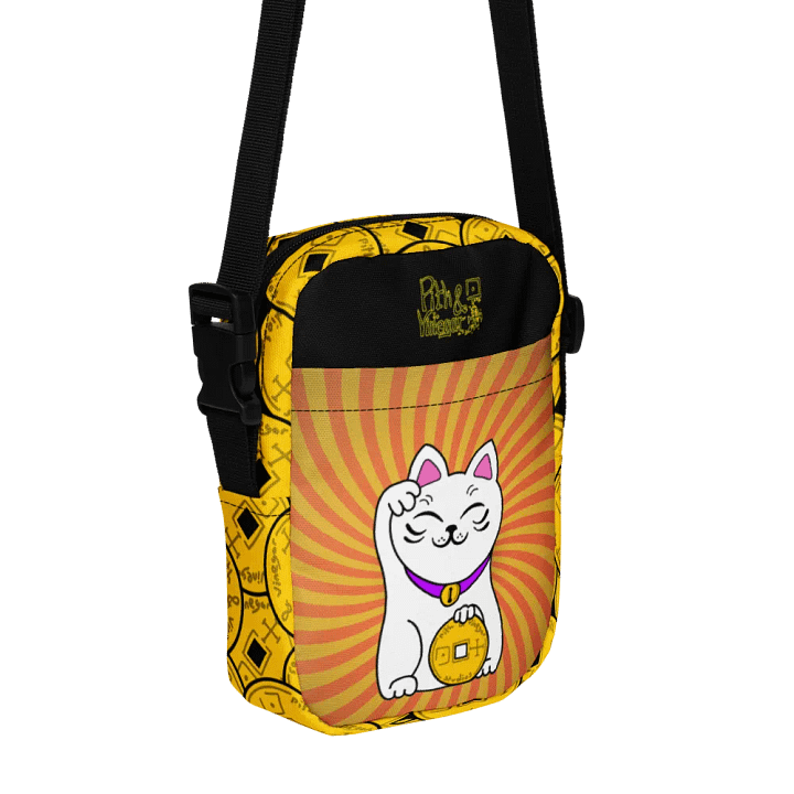 Maneki neko utility crossbody bag product image (1)